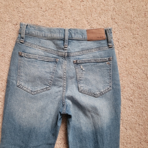 Madewell The Perfect Vintage Jean Distressed Light Wash - Picture 7 of 7